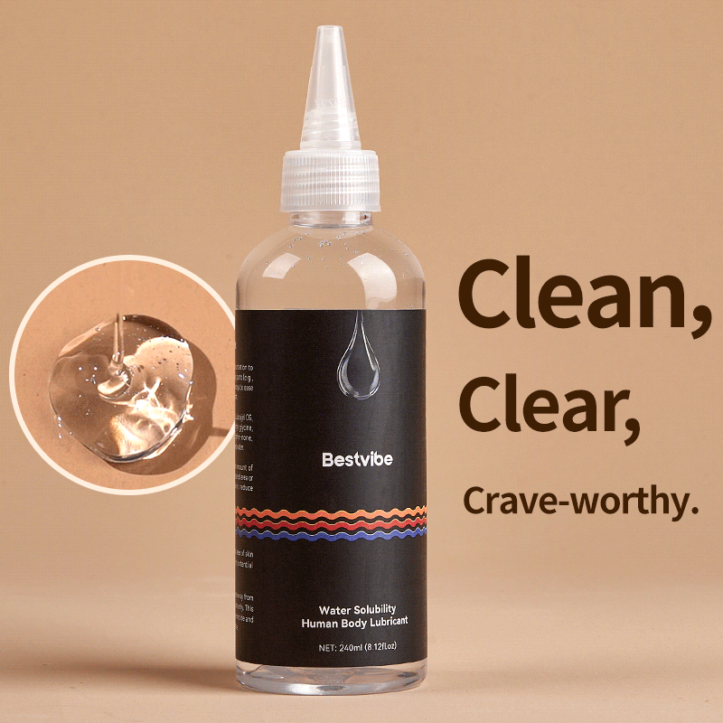 Acmejoy X Bestvibe - 240ml Water-Based Lubricant Long-Lasting Personal Lube Toy-Safe & Condom Compatible