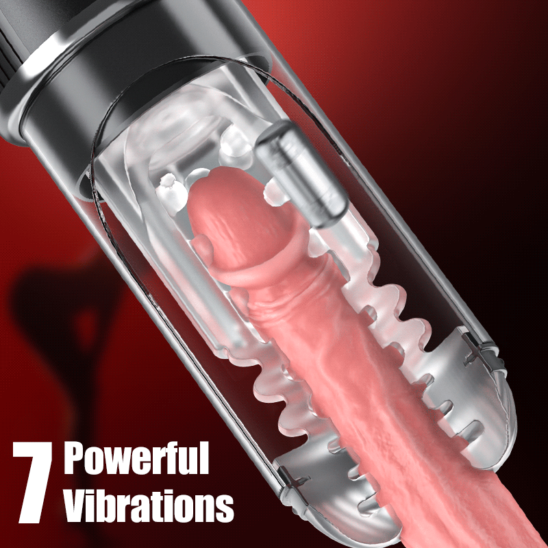 Widowmaker - Rotating Sucking Enjoy Inflation & Twist Massage Fun Masturbation Stroker