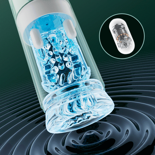 Heaven - 7 Frequency Powerful Suction & Tongue Licking Male Stroker 5-in-1 Thrusting & Rotating Male Sex Toy