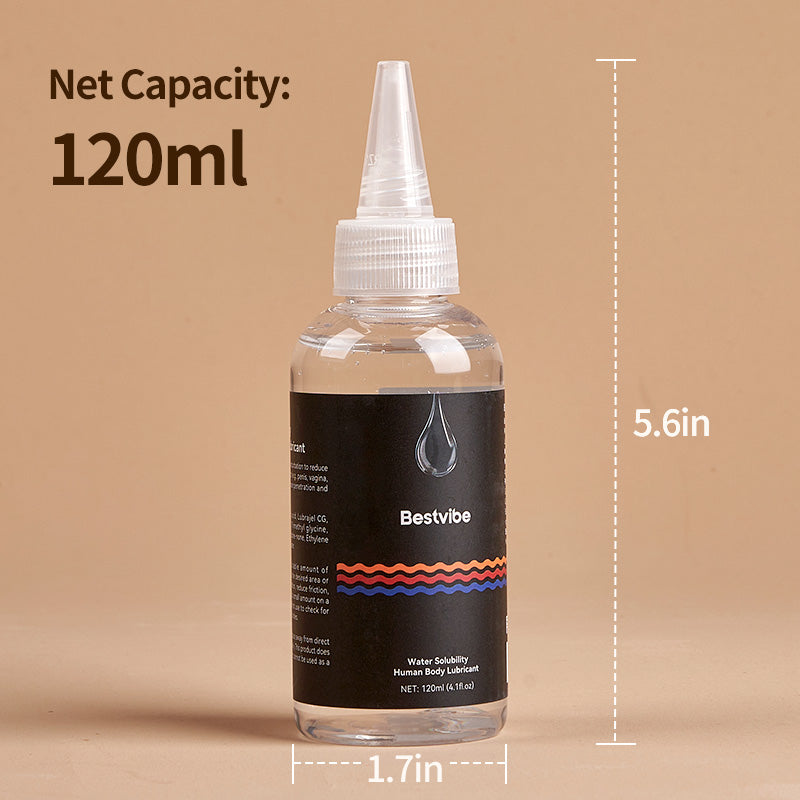 Acmejoy X Bestvibe - 120ml Water-Based Lubricant Long-Lasting Personal Lube Toy-Safe & Condom Compatible