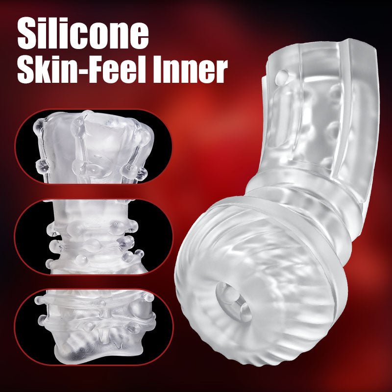 Widowmaker - Rotating Sucking Enjoy Inflation & Twist Massage Fun Masturbation Stroker