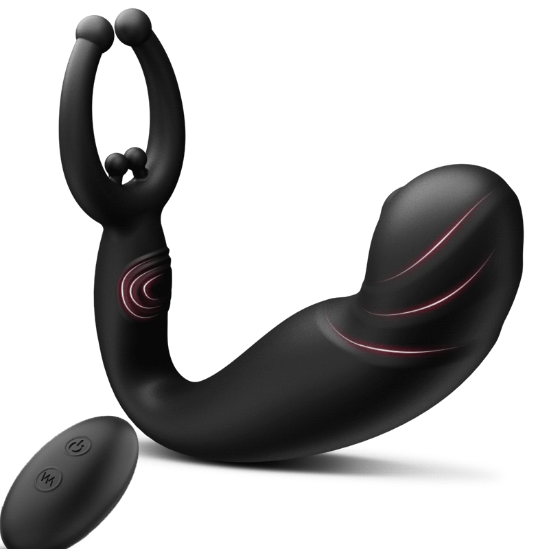 Rainstorm - Bead Massage Multifunctional 9 Vibrating Prostate Anal Plug Solo Male Prostate Massager