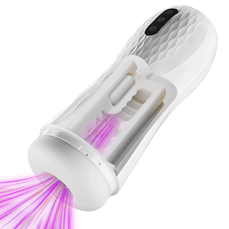 Phantom - 3-in-1 Suction + Vibration + 40℃ Warmth Trilingual Voice Blowjob Stroker