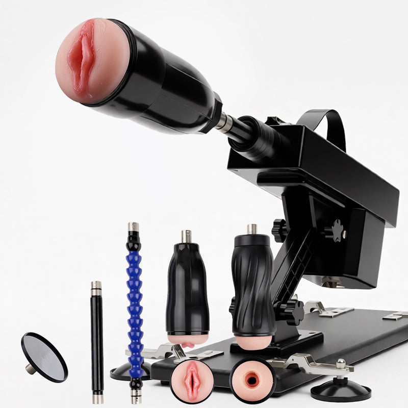 DualStorm - Double Entry Automatic Thrusting Sex Machine for Men with Realistic Experience