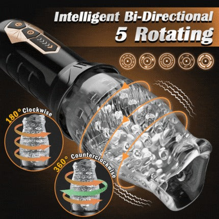TORNADO - Rotating Vibrating Male Stroker