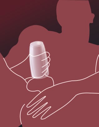Acmejoy - 口交女王10次拍打式推入男性龟头训练模拟器