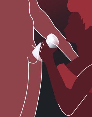 Acmejoy - 口交女王10次拍打式推入男性龟头训练模拟器