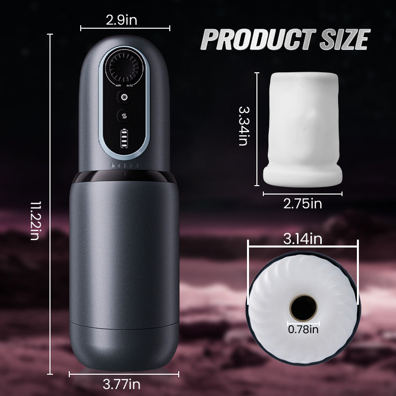 ARMOR - CVT 控制抽吸推进旋转助勃器男性自慰器