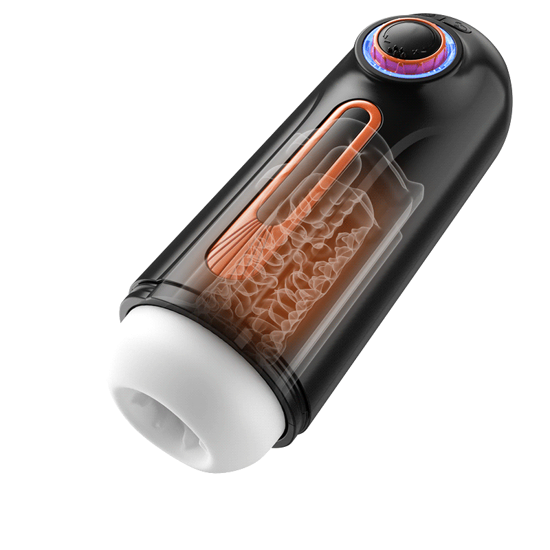 Alien - 6 IN 1 10 Vibrating & Thrusting with 4 Sucking Automatic Knob Adjusting Male Masturbator