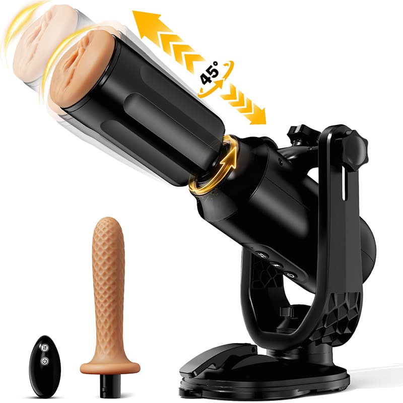 ThrustMax - Hands Free Use Cupsland Fully Automatic Masturbation Cup (with stand)