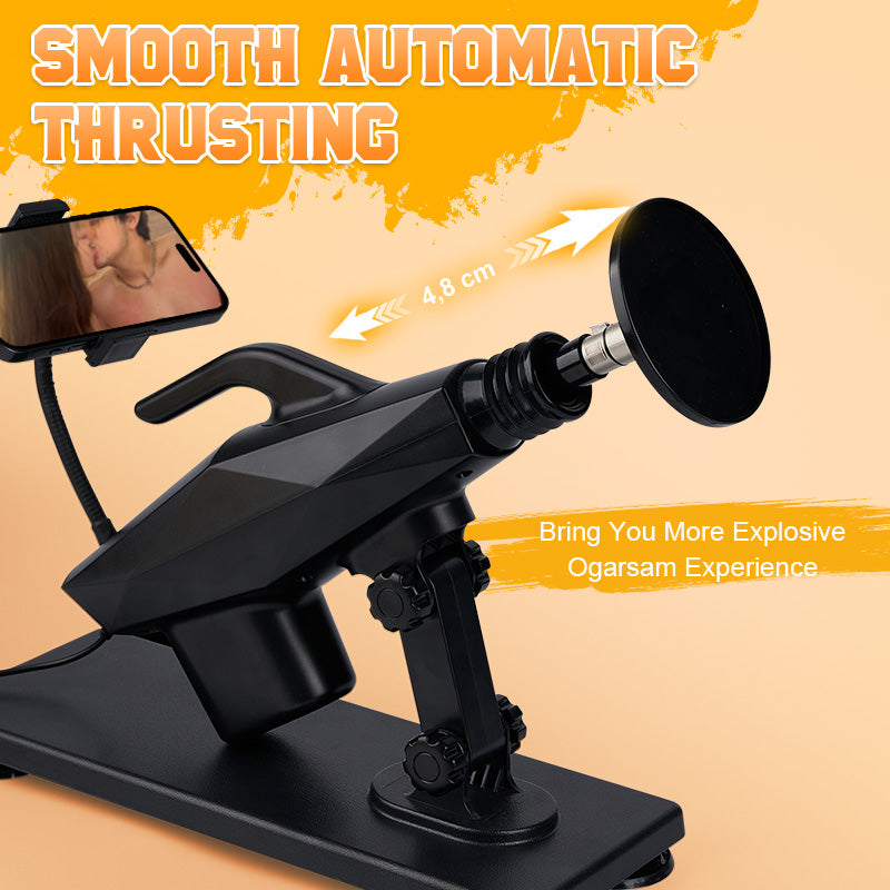 Kai - Hands Free Sex Machine with Phone Holder & Suction Adaptor