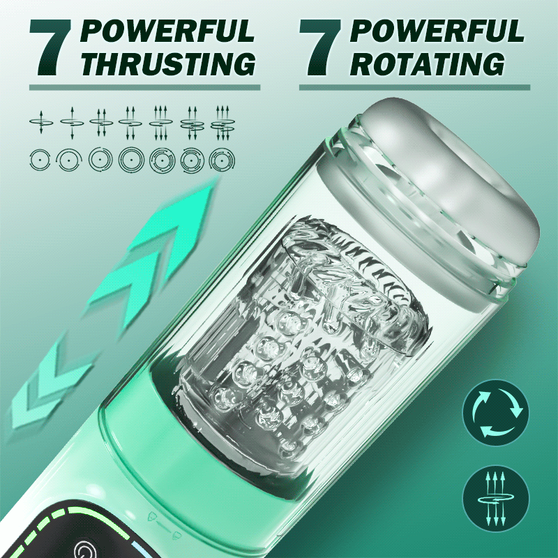Heaven - 5 in 1 Function Automatic Male Stroker & Suction Penis Pump
