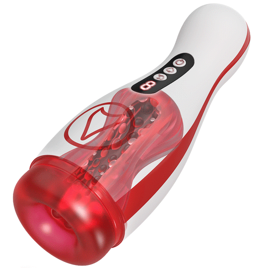 Valeria - 7 Suction Vibrations Voice Moans Masturbator Immersive Interaction Male Stroker