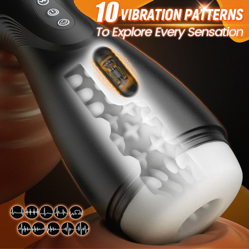 SolaceX - Intense Suction & Vibration Pleasure Male Stroker Masturbator