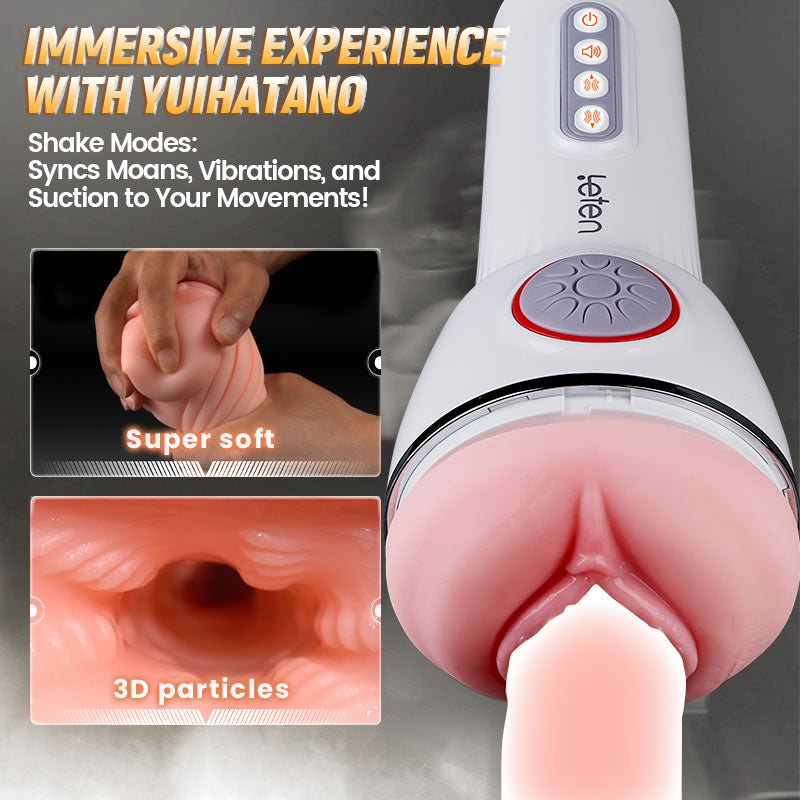 Leten - Squeezing Sucking Vibrating Male Stroker-Queen of AV Version4