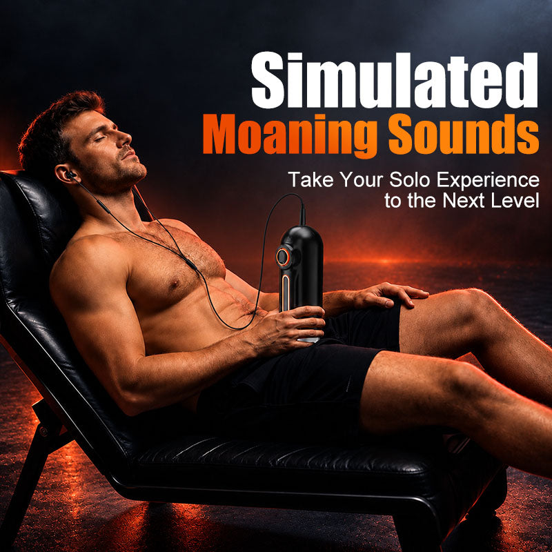 Alien - 6 IN 1 10 Vibration Modes & Thrusting,with 4 Suction Levels Masturbation Cup & 104°F Heating