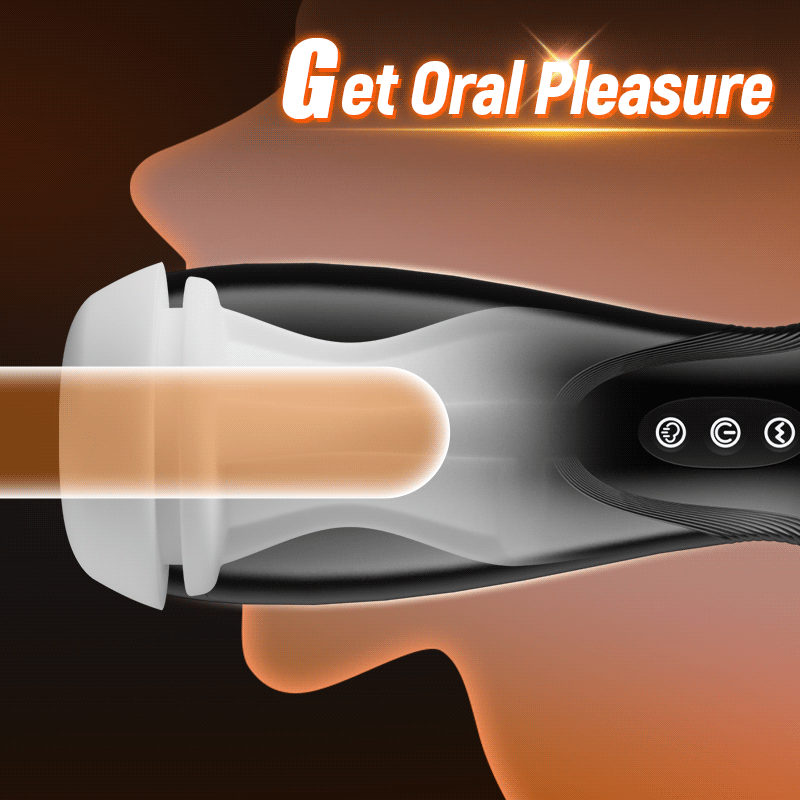 SolaceX - Intense Suction & Vibration Pleasure Male Stroker Masturbator