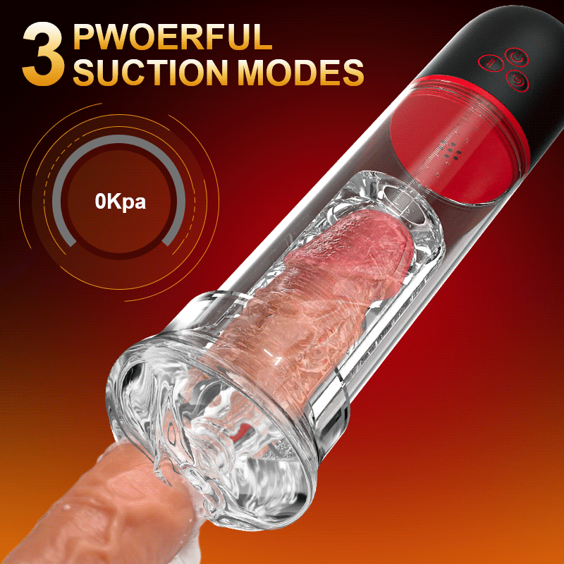 S-HANDE - S-Hande Upgraded 2 IN 1 Sucking Vibrating Penis Pump