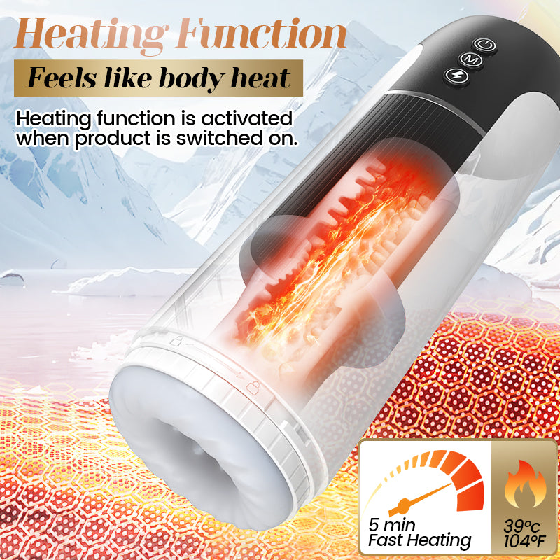 Saith - Wearable Thrusting Heating Masturbator