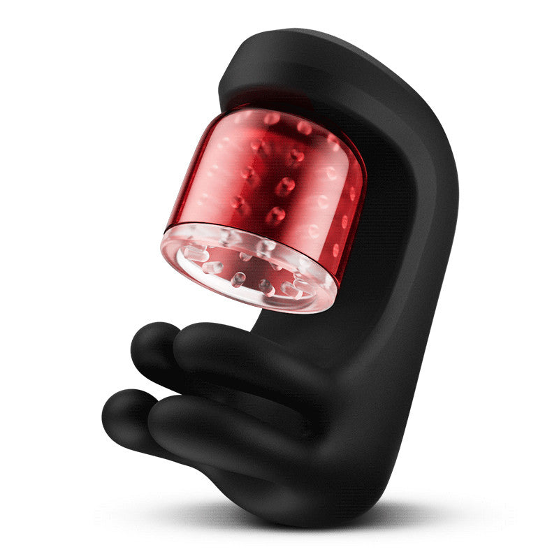 Evolus Finger 2.0 Male Stroker – 9 Vibration 9 Pinch & 9 Rotation Glans Trainer