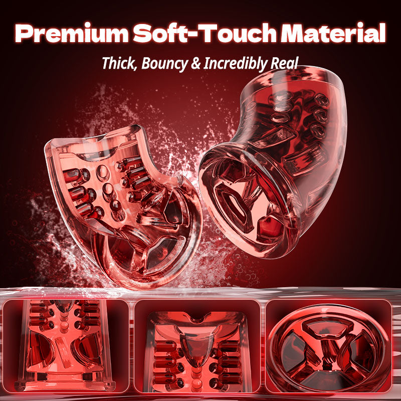 【Pre-sale until 6/16】Terminator - Telescopic Rotating Male Masturbator - 9 Modes Sucking Thrusting with Handle