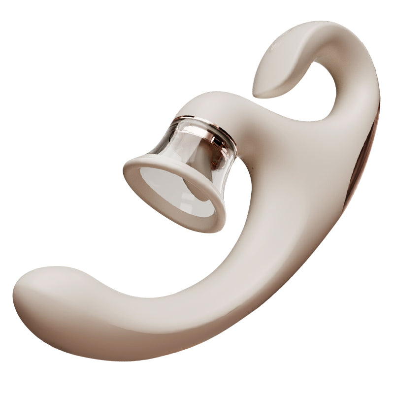 Sweetie Fox- Clitoral Arousal Tongue Licking Suction Vibration Triple Stimulation Vibrators