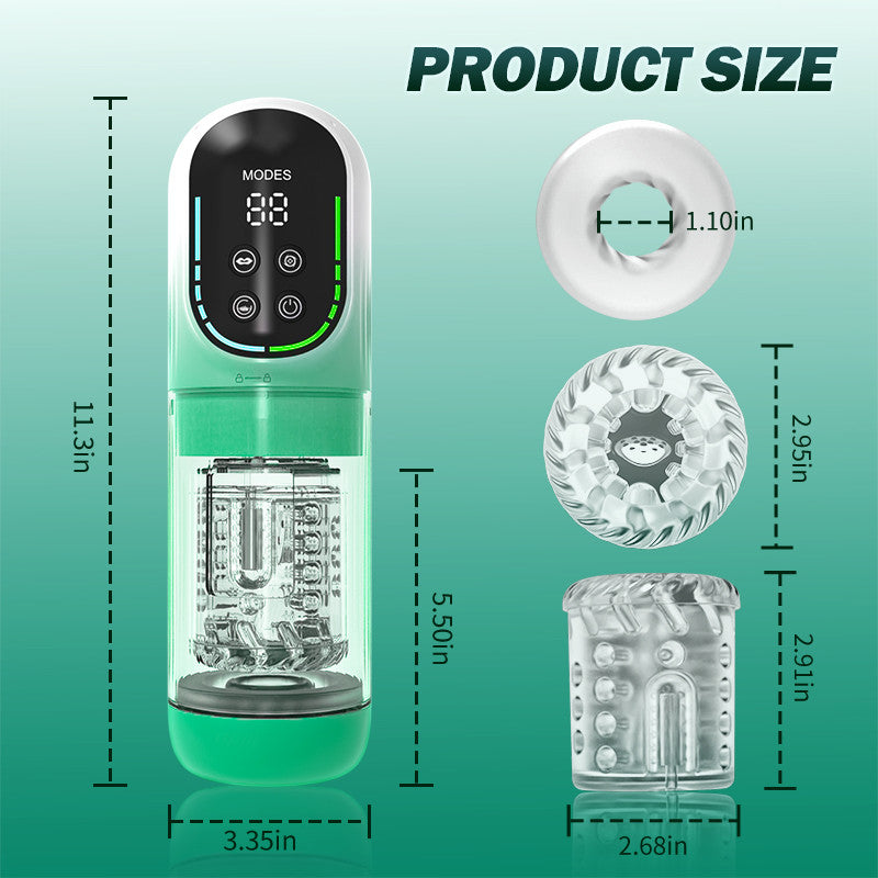 Heaven - 5 in 1 Function Automatic Male Stroker & Suction Penis Pump