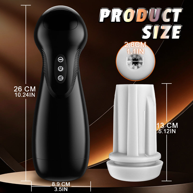 SolaceX - 强劲吸吮振动快感男士自慰器