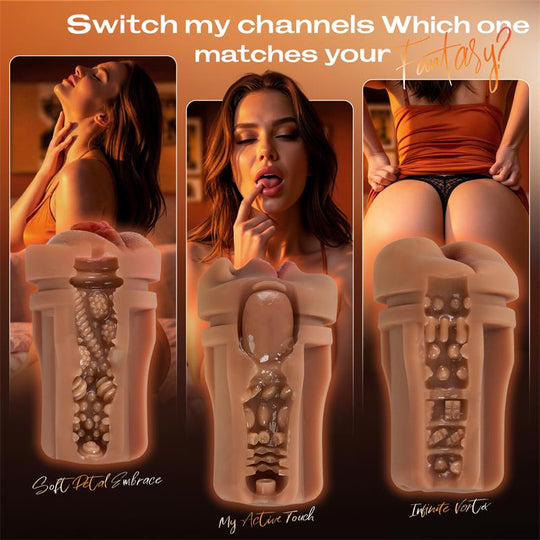 Captain Pro - Automatic Male Masturbator with 3 Replaceable Sleeves 5 Suction & 10 Vibration Stroker