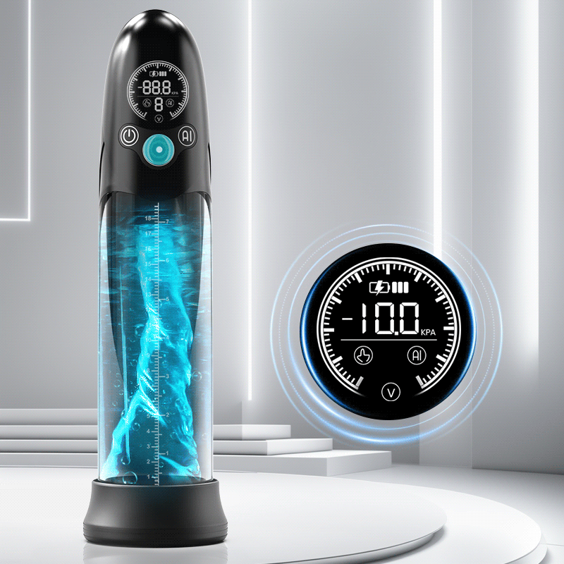 BathFun - Professional Penis Pump Powerful Vacuum Fully Waterproof Intelligent Training Function